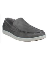 Izod Mens Shoes Gray Loafer Slip-On Memory Foam Padded Collar Durable Outsole - $74.88 CAD