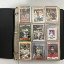 1970s And 80s Vintage Card Lot Collection Binder Bench Carew Palmer Brett HOF - £58.39 GBP