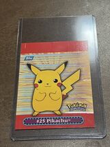 Pokemon 2000 Topps Pikachu 2/10 Pop-Up TV Animation Series - $19.80