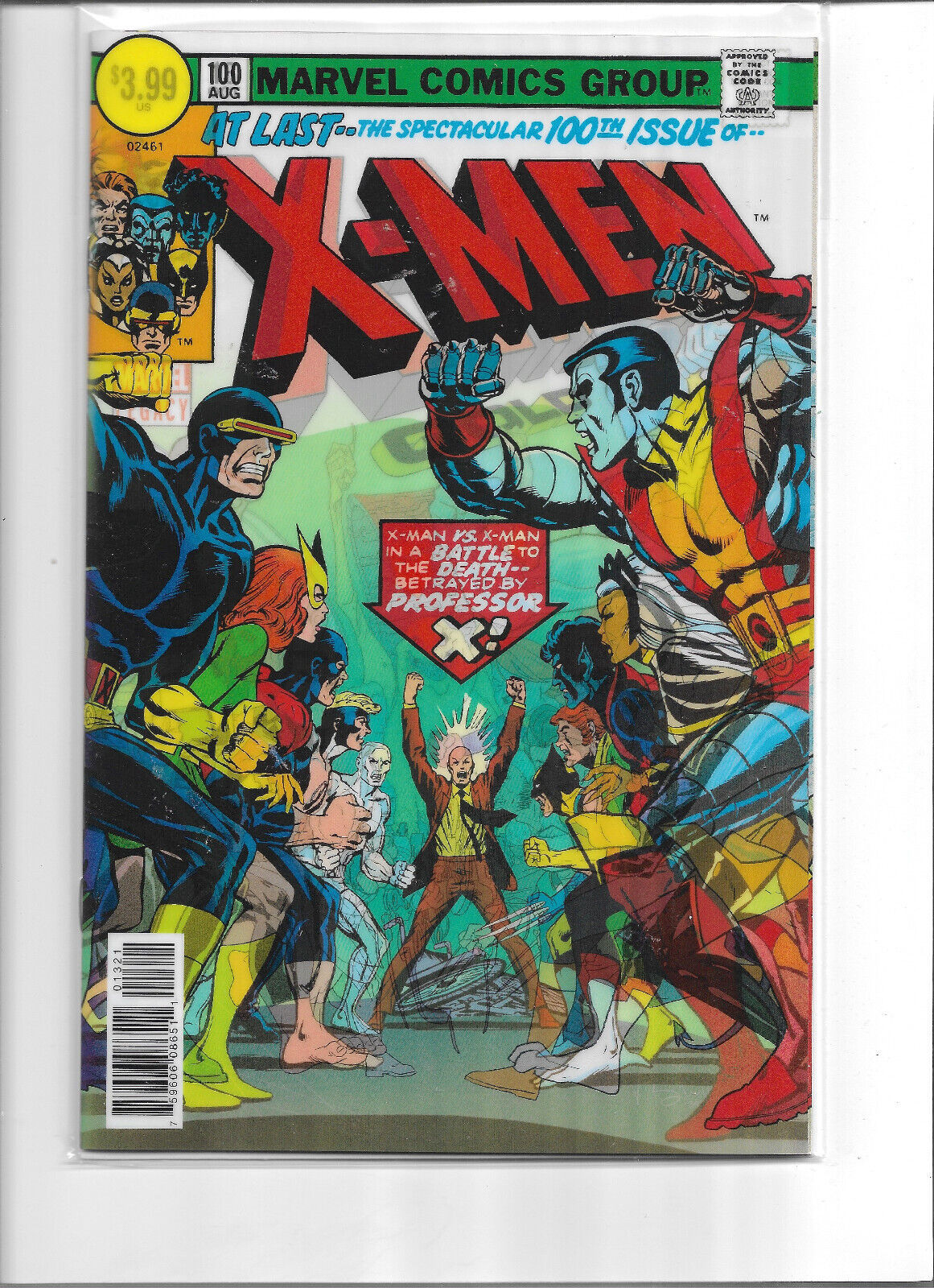 Primary image for Marvel Comics X-MEN GOLD #13 CALDWELL Lenticular Homage Variant Cover  NM