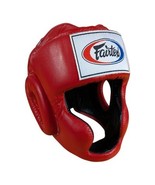 FAIRTEX HG3 MUAY THAI HEADGEAR Large HEADGUARD BOXING MMA SPARRING KICKB... - $99.00