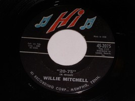 Willie Mitchell 20-75 Secret Home 45 RPM Record Vintage Hi Label 2075 - £11.79 GBP
