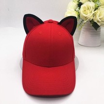 The new cat ears baseball cap for women and girl made of pure cotton equestrian  - $190.00