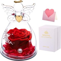 Valentines Day Gifts for Her Preserved Angel Rose Valentines Day Gifts for Women - £31.68 GBP