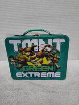 Teenage Mutant Ninja Turtles Green Extreme Tin Metal Lunch Box - £9.12 GBP