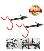Set of 2 - Bicycle Storage Hanger Rack Garage Wall Mount Bike Holder Hea... - $20.99