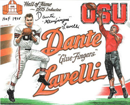 Dante Lavelli signed Ohio State Buckeyes/Cleveland Browns 8x10 Photo dual Gluefi - £11.74 GBP