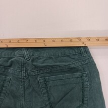 Maurices Skinny Leg Green Cotton Stretch Corduroy Pants in Women’s Size Small image 9