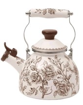 Pioneer Woman ~ AGATHA ~ 2 Quart Tea Kettle ~ Enamel on Steel ~ Floral ~... - $75.00