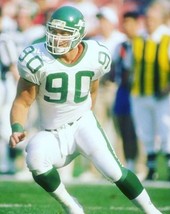 DENNIS BYRD 8X10 PHOTO NEW YORK JETS NY NFL FOOTBALL PICTURE - $4.94