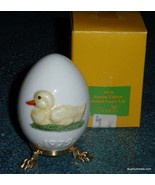 1979 Goebel EGG Chick Duck Footed Feet Stand Spring Easter Gift With Box! - £7.73 GBP