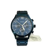 Fossil BQ2403 Blue Chronograph Stainless Steel 5ATM Men&#39;s Watch - $173.25