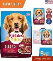 Bistro Oven Roasted Beef Dry Dog Food - 4x3.5 lb Bags of Flavorful Nutri... - $39.00