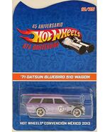 DATSUN BLUEBIRD 510 WAGON Mexico 2013 Convention Hot Wheels Car #23/25 - $696.42 CAD