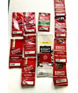 8 O&#39;clock brand empty coffee bag lot art craft supplies - €17,15 EUR