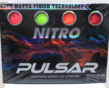 1 DOZEN - Nitro Pulsar Exceptional Distance Golf Balls - Multi-Color - New - £18.21 GBP