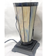 Tiffany Style Stained Glass 3-Way Touch Control Table Lamp 11&quot; Accent Up... - $51.48