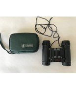 Citizen Eco-Drive 8 X 21 Small Mini Binoculars In Green Faux Leather Case - £12.82 GBP