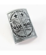Vintage 1969 Catholic Scout Rally Chickasaw Camp Boy Scout BSA Neckerchi... - $49.71 CAD
