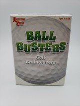 University Games Ball Busters Golf Brainteasers ~ Includes 55 Cards - $8.90