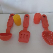 80&#39;s Fisher Price Fun with Food &quot;Utensils  Salt Pepper  Replacements Vintage - £12.39 GBP