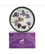 Hop Hare Crystal Magic Flower Candle  - £13.36 GBP