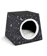 Mondxflaur Stars Cat Beds for Indoor Cats Cave Bed 3 in 1 Pet House - £26.43 GBP