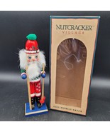 Vintage 1999 Nutcracker Village Old World Skier Christmas Santa Nutcrack... - £14.98 GBP