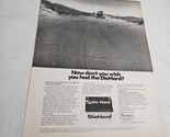 Sears DieHard Battery Stranded Traveler country road hood up Vtg Print A... - $5.98