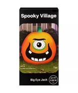 Spooky Village Inflatable Big Eye Jack Airblown Indoor Outdoor 2.7 ft Ha... - $545.56 MXN
