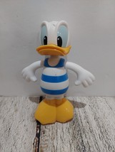 Disney Donald Duck Wind Up 6&quot; Swimming Tub Toy By Hap-E-Kid - GUC - £6.95 GBP