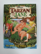 Vintage Disney&#39;s Tarzan &amp; Jane Promotional Movie Pin Limited Edition - £5.83 GBP