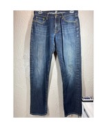 Christian Audigier Denim Jeans Blue Medium Wash Straight Fit 32x30.5 (32... - $652.13 MXN