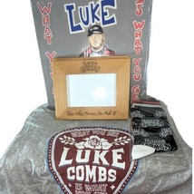 Luke Comes What You See Is What You Get Vinyl Gift Set W/ T-Shirt, Socks... - £63.22 GBP