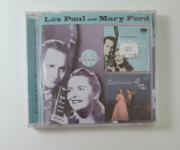 Les Paul &amp; Mary Ford The Hit Makers / Time To Dream 2 Lp&#39;s 1 [Cd] New Sealed j12 - £14.13 GBP