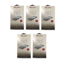 New 5-PACK Zagg Invisible Shield Hd Samsung Galaxy Note 4 Screen Protector N910 - £7.35 GBP