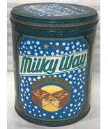 Milky Way Mars Snack Candy Bar Collectible 32oz Metal Tin Canister 7.5&quot; - $13.26 CAD
