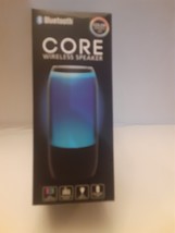 Bluetooth Core Wireless Speaker LED Color Changing Rechargeable USB. - $22.21 CAD