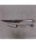 Ekco Eterna 15&quot; Carving Knife 11.25&quot; Fork Stainless Steel - £14.90 GBP