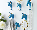 Set of 6 Animal Wall Hooks – Multiple Styles，Material: Resin - $98.00