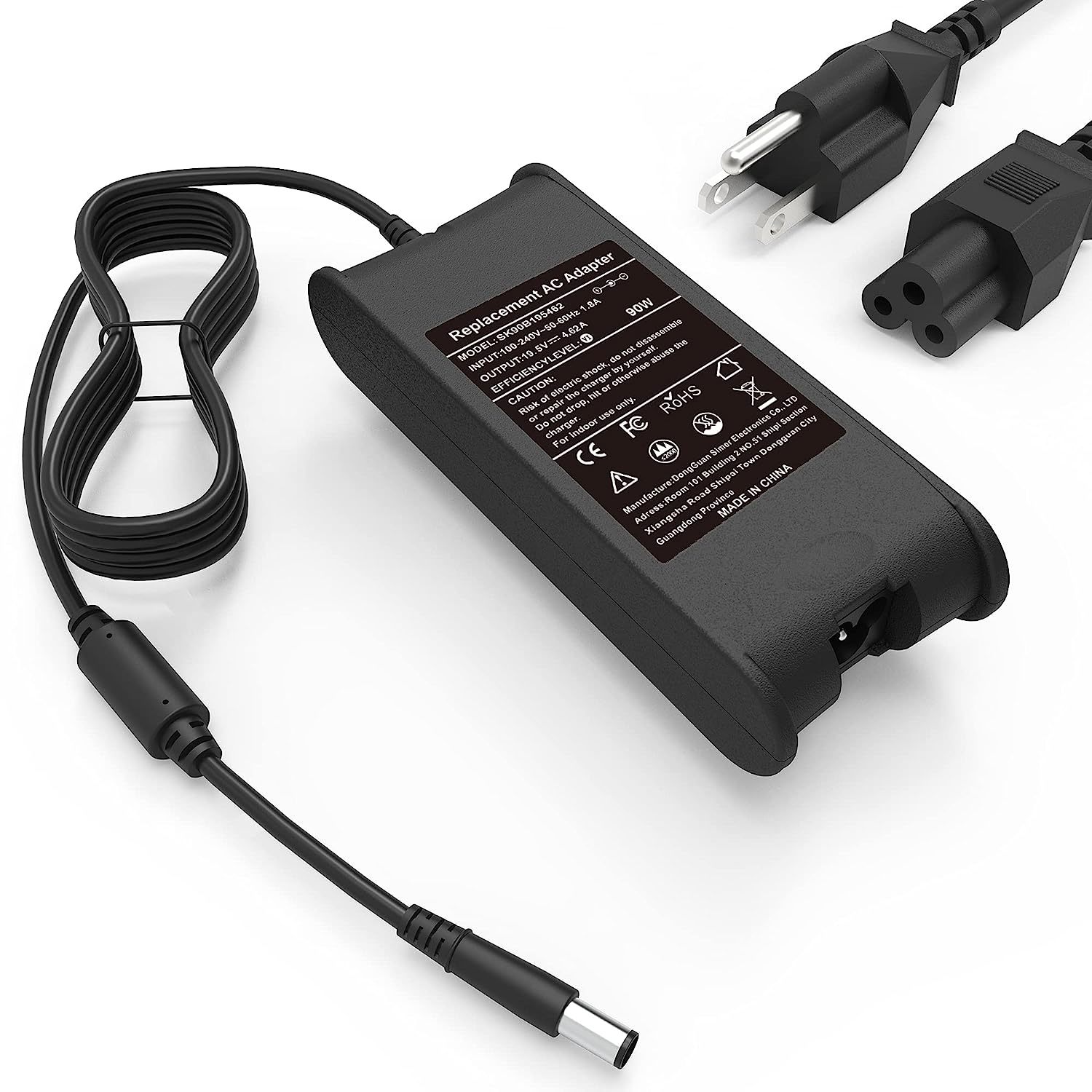 Primary image for 90W/65W Power Adapter Charger For Dell Latitude 3340 E5430 E5440 E5450 E5530 E55
