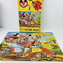 Mickey Mouse Club On The Way 100 pc Jigsaw Puzzle Walt Disney Jaymar Vin... - £23.12 GBP