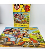 Mickey Mouse Club On The Way 100 pc Jigsaw Puzzle Walt Disney Jaymar Vin... - £22.67 GBP
