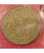Mexico 1969 5 Centavos Coin - km426 - Authentic Looks Uncirculated a bit... - $3.69