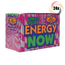 Full Box 24x Packs Energy Now Ginkgo Biloba Weight Herbal Supplements | ... - $16.91