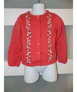 Janie and Jack Coral Cardigan Size 4T Girl&#39;s EUC - $28.36 CAD