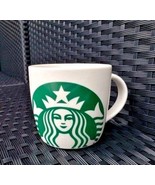 Set of 3 Starbucks Mugs White Green Coffee Tea Mugs Classic Mermaid Logo... - £22.79 GBP