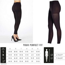 ITEM m6 FDAG612000 Women&#39;s Opaque Compression Leggings Cacao Small - $24.25