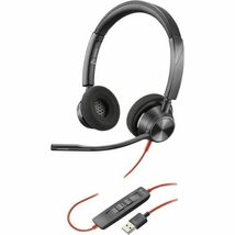 Poly Blackwire 3320 Headset - Stereo - USB Type A, USB Type C, Mini-phon... - £42.95 GBP