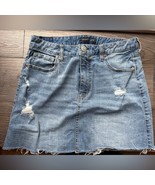 Womens Aeropostale Jean Skirt size 8 - $475.17 MXN